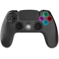 Freaks and Geeks Draadloze Controller - Touchpad - Verlichting - Vibratie - Zwart - PS4/PC