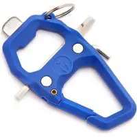3 Legged Thing Toolz Multi-function Carabiner Tool Blue - zak 20 stuks