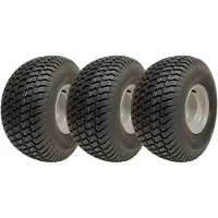 Parnells 20x10.00-8 Grasmaaierwielen 4ply Wanda P332 Road Legal 4" PCD (set van 3)