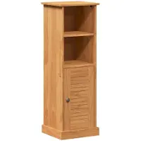 vidaXL Badkamermeubel VIGO, bruin en honingbruin, 37 x 34 x 110 cm