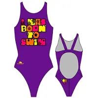 Turbo Born To Swim Pro Resist Swimsuit Paars S Vrouw