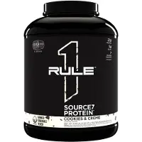 Rule One Regel Et - Source7 Eiwit, Cookies & Creme Gelato - 2280g