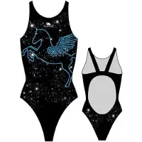 Turbo Pegasus Pro Resist Swimsuit Zwart L Vrouw