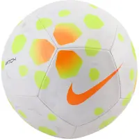 Nike Pitch Voetbal Wit Neongeel Oranje