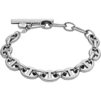 Fossil armband JA7244040 Heritage zilverkleurig female