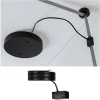 Paulmann 94625 Uline Component voor laagvoltagebandsysteem Voeding voor bandsysteem Zwart
