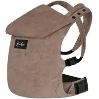 Rookie Baby Premium Elite draagzak - Design buikdrager en rugdrager - Comfortabel en ergonomisch baby spullen - Babydrager vanaf Geboorte - Ook voor Peuter - Biologisch katoen (Cord Mocha)