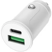 Grab 'n GO GoEasy USB-A + USB-C Car Charger 30W