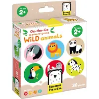 Banana Panda On-the-Go memo spel wilde dieren 2+