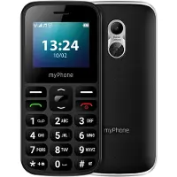 Myphone HALO A LTE Juodas (1.77"), Sleutel mobiele telefoon, Zwart