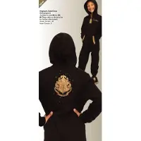 Groovy Onesie, Jumpsuit Hogwarts "Gold" hooded Kids series 7-9 Jaar (M)
