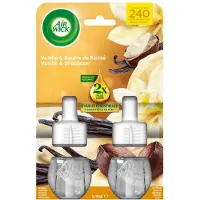 Air Wick Elektrische Luchtverfrisser Vanille & Sheaboter - Navulling duo 2x19ml