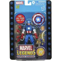 Hasbro Marvel Legends 20th Anniversary Series 1 Action Figure 2022 Captain America