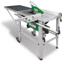 Holzstar Universele mobiele precisie zaagtafel voor hout zaaghoogte 90 mm 2,2 kW 230V incl. cirkelzaagblad dia. 315 mm TKS316PRO 230V