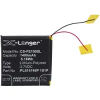 123accu Fiio PL514746P 1S1P accu (1400 mAh, huismerk)