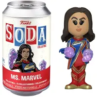 Funko POP! Vinyl Soda: The Marvels - Ms. Marvel (Chance of Special Chase Edition)