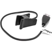 VHBW Oplaadkabel voor Fitbit Ace en Alta met reset knop - 0,25 meter