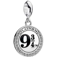 The Carat Shop - Harry Potter Sterling Zilveren Platform 9 3/4 Schuifbedel
