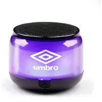 Umbro Grundig Bluetooth Speaker – Draadloze Speaker Bluetooth met Led-Lichtshow – Muziek Box Bluetooth voor Feestjes – Compacte Partybox met Usb-C Opladen en AUX