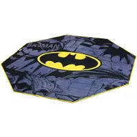 Subsonic Wandschoen Gamer compatibel Batman (Noir/Gris), Muismat, Zwart