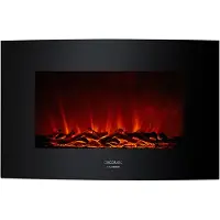 Cecotec 05367, Wandradiator, Gesloten, Elektrisch, Zwart, Voor binnen gebruik, Horizontaal