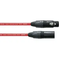 Cordial CPM5FM-RD Peak XLR (male) / XLR (female) kabel 5 meter rood