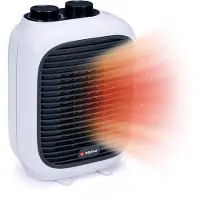 Alpina ventilatorkachel (1500W, ruimtes tot 15m², wit)