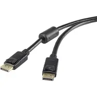 Renkforce DisplayPort Anschlusskabel 1 m