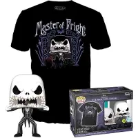Funko POP! Nightmare Before Christmas Disney Jack And Tee Skellington Zwart S Kinderen