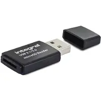 Integral USB 3.0 MicroSDHC/SDXC Kaartlezer Zwart – INCRUSB3.0MSDV2