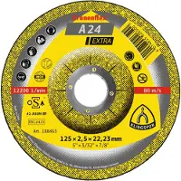 Klingspor Trennscheibe A 24 Extra, für Metall, 125 x 2,5 mm, gerade