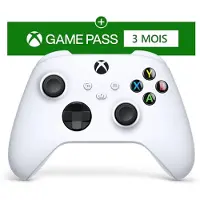 Microsoft Xbox Wireless Controller + Game Pass Ultimate Online 3 Maanden Xbox Series Wit