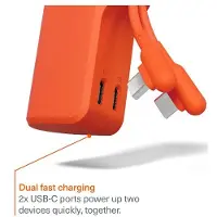 Cygnett Dual USB-C Powerbank 5.000 mAh 20W - Active Sunrise