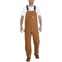Carhartt Bib, dungarees ,bruin ,W40/L32
