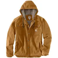 Carhartt Bartlett, textieljas ,bruin ,M