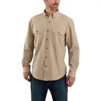 Carhartt Loose Fit Midweight Chambray Overhemd Maat