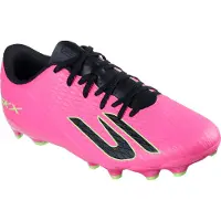 SKECHERS SKX_2 Club Gras / Kunstgras Voetbalschoenen (MG) Roze Zwart
