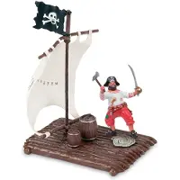 Papo Floß - H: 19,2 cm - - One Size - Spielzeugfiguren