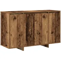vidaXL Dressoir Oudhout 120 x 41 x 75 cm Bewerkt hout