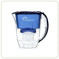 Little Balance Océane Filterkan + 1 - Filterpatroon - 8593 - Vermindert microplastics, chloor, kalkaanslag, 2,8 liter, extreem snelle doorstroming