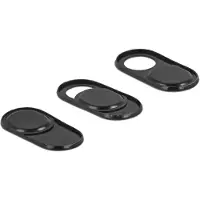 DeLOCK webcam cover voor mobiele telefoon, tablet, set van 3
