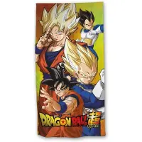 Dragon Ball Z DRAGON BALL S - Super Saiyan - Beach Towel 100% Cotton - 70x140cm