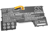 HP 123accu vervangt BF04XL / 924960-855 / HSTNN-LB8C accu (7.7 V, 5200 mAh)
