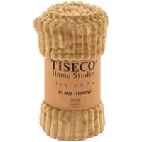 Tiseco Plaid Home Studio Ribble Indian Tan-130 x 160 cm