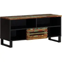 vidaXL Tv-meubel 100x34x46 cm massief acaciahout