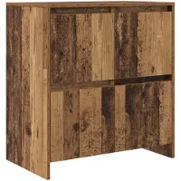 vidaXL Dressoir Oudhout 70 x 41 x 75 cm Bewerkt hout