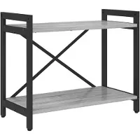 vidaXL Boekenplank 60 x 30 x 50 cm Bewerkt hout Grijs sonoma