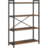vidaXL Boekenplank 80 x 30 x 120 cm Bewerkt hout Oud hout