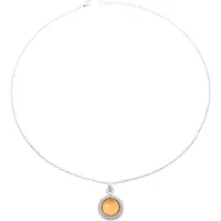 Orphelia Dames 925 Sterling Zilveren Ketting met Hanger - Zilver ZH-6041/1