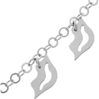 Orphelia Dames 925 Sterling Zilveren Armband - Zilver ZA-1648